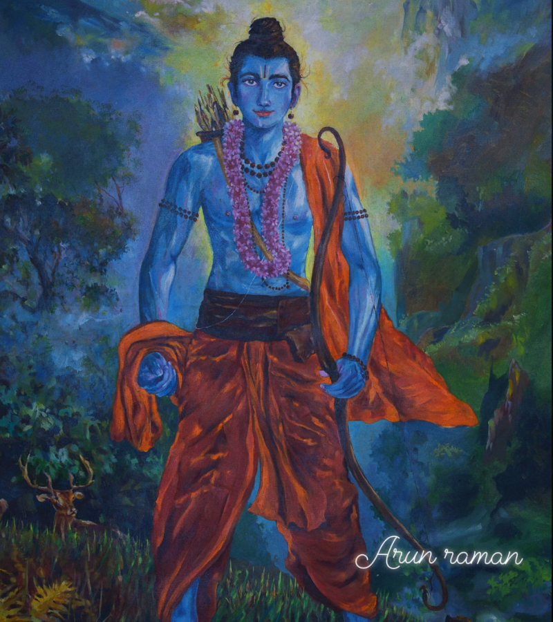 Sri Rāma by Artist Arun Raman